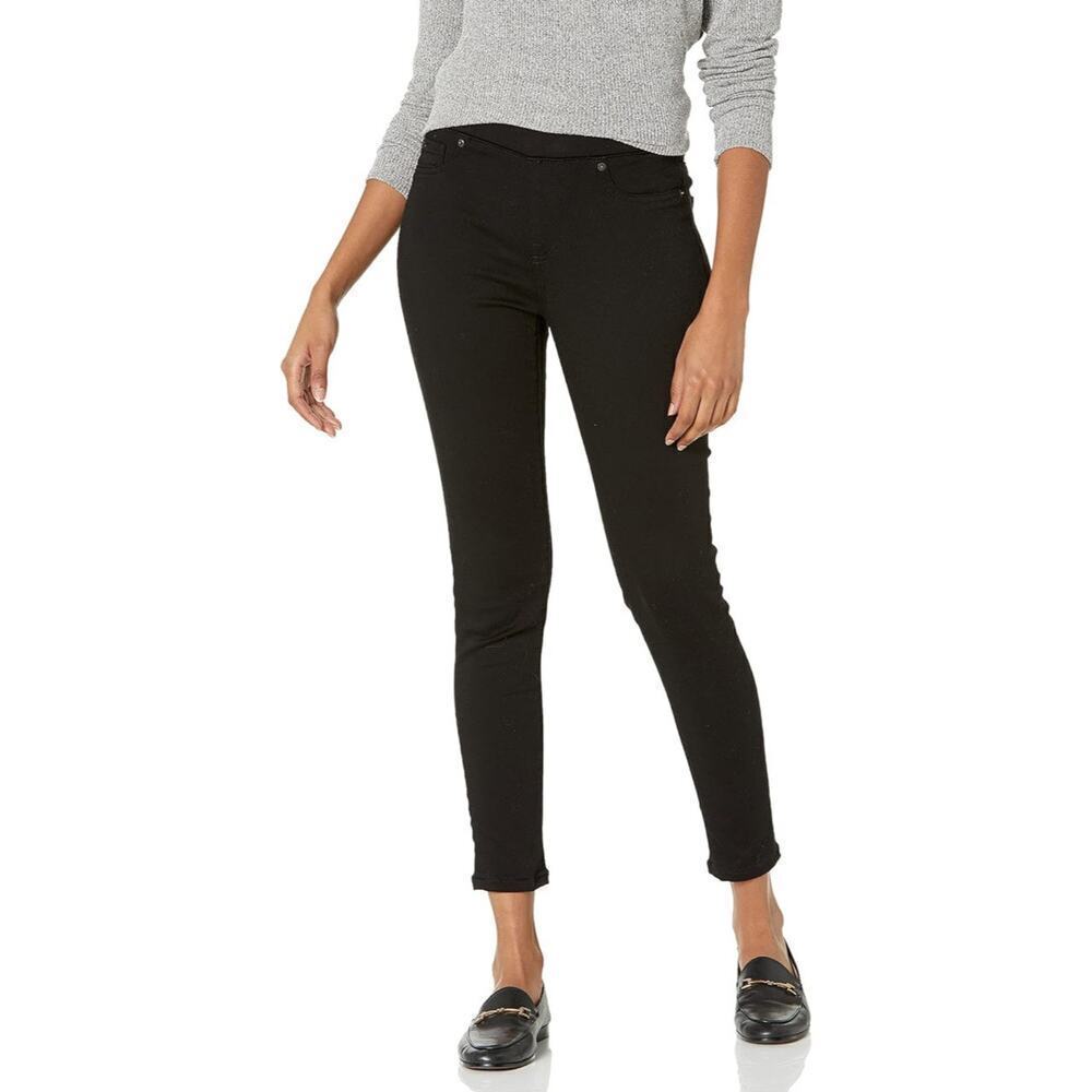 Amazon Essentials Women's Black Stretch Pull-On Jegging Size 6